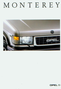 Autoprospekt: Opel Monterey November 1993 -9023