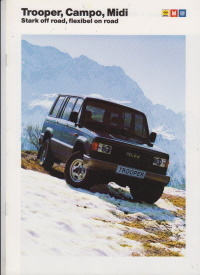 Isuzu Trooper Midi Campo Prospekt 12 -1990