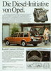 Autoprospekt: Opel Kadett Caravan Ascona Rekord 1982
