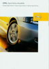 Autoprospekt: Opel Sportsline-Modelle 2002 - 9080