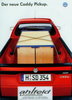 Autoprospekt: VW Caddy Pickup 1996 - 9062