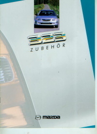 Autoprospekt: Mazda 323 Zubehör 1998 - 9067