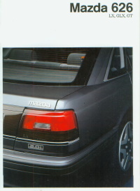 Autoprospekt: Mazda 626 1989 -9117