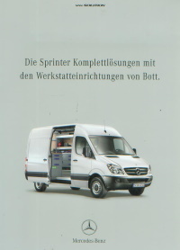 Autoprospekt: Mercedes Sprinter Werkstatt 2006