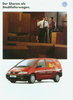 Autoprospekt: VW Sharan Stadtlieferwagen 1996 9160