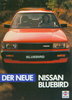 Autoprospekt: Nissan bluebird 1984 - 9185