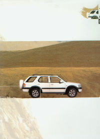 Pressemappe Opel Frontera 1999