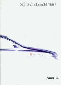 Opel Geschäftsbericht 1997