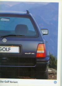Autoprospekt: VW Golf Variant 1995  -9303