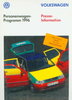 Pressemappe VW 1996
