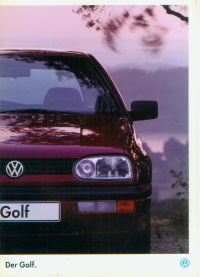 Autoprospekt: VW Golf 1995 - 9297