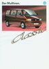 Autoprospekt: VW Multivan Classic 1993 - 9299