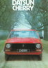 Datsun Cherry Prospekt / brochure 1980