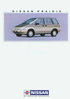 Nissan Prairie Prospekt / brochure 1988 -9367