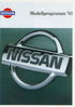 Nissan Modellprogramm Prospekt / brochure 93  9356