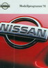 Nissan PKW-Programm Prospekt 1991
