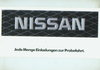 Nissan PKW Programm Autoprospekt 1985 -9396