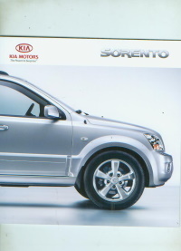 Kia Sorento Autoprospekt 12 - 2007
