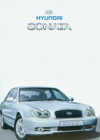 Hyundai Sonata Autoprospekt 2001 -9450