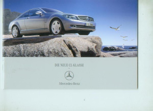 Mercedes CL Klasse Prospekt aus 2006