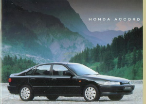 Honda Accord Autoprospekt 1992