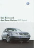 VW Bora GT Sport Prospekt  2003