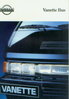 Nissan Vanette Bus Autoprospekt 1991 - 9619