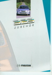 Mazda 323 Prospekt zum Zubehör 1998 -9611