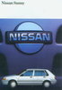 Nissan Sunny Autoprospekt aus 1989 -9630