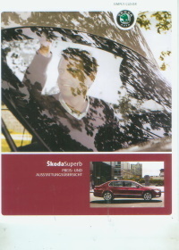 Skoda Superb Preisliste 2009