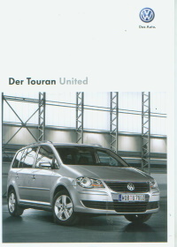 VW Touran United - Autoprospekt 2008 -9684