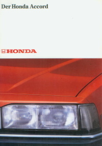 Honda Accord Prospekt 80er Jahre