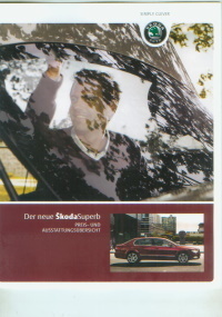 Skoda Superb Preisliste 2008