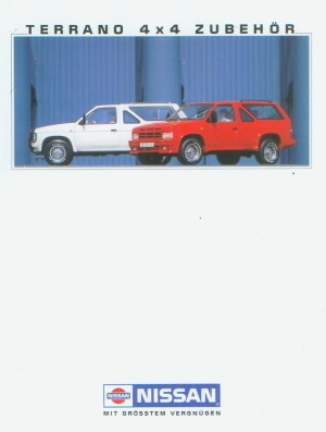 Nissan Terrano 4x4 Prospekt Zubehör 1988 -9824