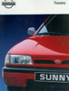 Klasse: Nissan Sunny Prospekt 1992 - 9820