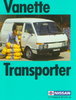 Nissan Vanette Transporter Prospekt -9860