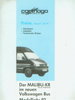 VW Bus Malibu KR Prospekt Preise 1991 -9890