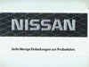 Datsun Nissan PKW Programm Prospekt -9886