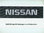Datsun Nissan PKW Programm Prospekt -9886