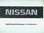 Datsun Nissan PKW Programm Prospekt -9886