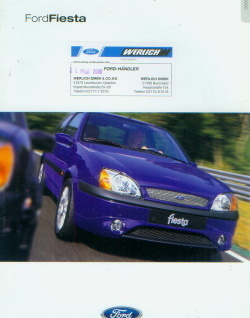 Ford Fiesta Prospekt 2000 -9903
