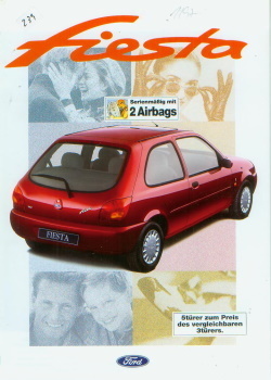 Ford Fiesta Prospekt 1 - 1997 Archiv