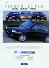 Ford Fiesta Style Autoprospekt 1998
