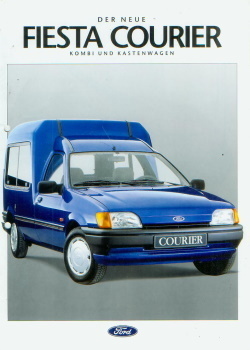 Ford Fiesta Courier Autoprospekt 1992 -9955