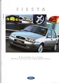 Ford Fiesta Autoprospekt aus 1998 - 9976