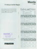Mazda Farben und Polster 1990 .10054
