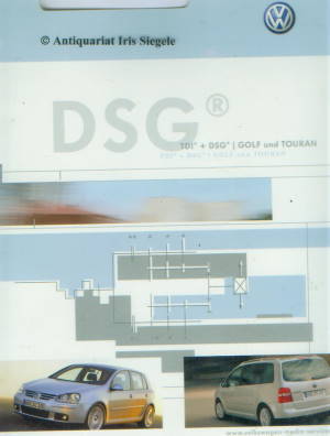 VW Golf und Touran Pressemappe 2004