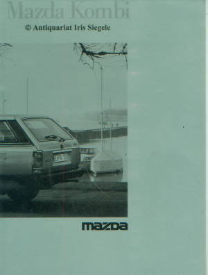 Mazda 323 626 Kombi Prospekte 1985 -10072