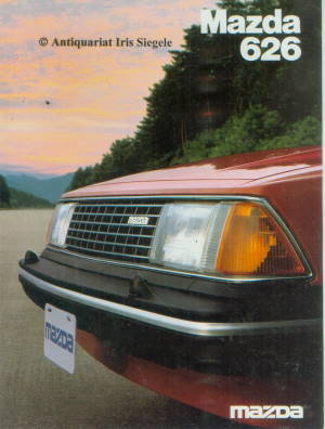 Mazda 626 Prospekt aus 1982 -10056