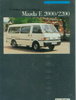 Mazda E 2000 2200 Prospekt 1986 -10081